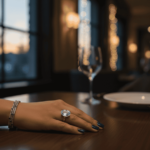 Christian ring met sky topaas