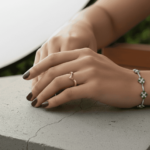 Geel gouden Christian v ring