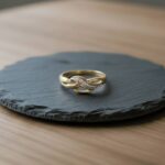 Christian smalle bicolor ring