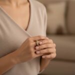 Bi color gouden Christian ring