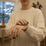 Christian ring met bloedkoralen