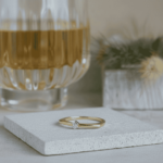 18 karaat gouden ring met diamant