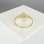 Christian goud ring met granaat