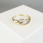 Christian smalle bicolor ring