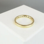Christian gouden ring met saffieren