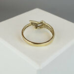 Gouden Christian ring met diamant