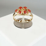 Christian ring met bloedkoralen
