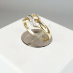 Christian smalle bicolor ring