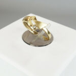 Gouden Christian ring met diamant