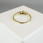 Gouden bolle ring