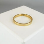 Alliance ring met diamant