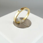 Alliance ring met diamant