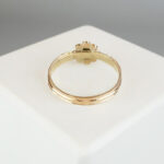 Gouden Christian ring met granaten