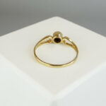 Granaten gouden ring
