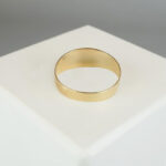 Gouden bloedkoraal ring