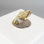 Christian ring bicolor met diamanten