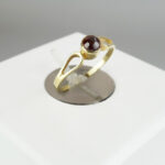 Granaten gouden ring