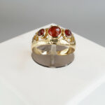 Christian ring met carneolen