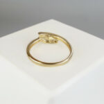 Gouden fantasie model ring