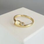 Gouden fantasie model ring
