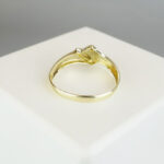 Gouden Christian v ring model