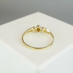 Geel goud Christian fantasie ring