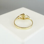 Geel gouden fantasie ring