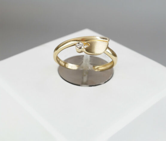 Gouden fantasie model ring