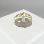 Geel goud Christian fantasie ring