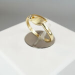 Gouden fantasie model ring
