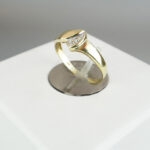 Gouden Christian v ring model