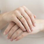 Christian smalle bicolor ring