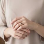 Tors gouden ring met saffier