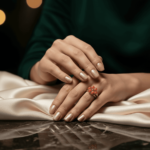 Christian ring met bloedkoralen