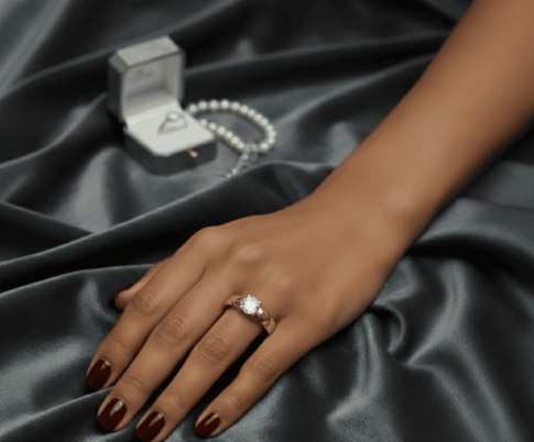 Gouden Christian met zirkonia