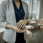 Gouden ring met klem zetting diamant