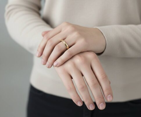 Christian ring met diamant