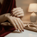 Gouden ring ster zetting met diamanten