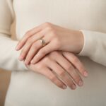 Bicolor fantastie ring met diamant