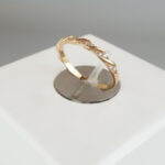 Gouden tros ring rosé goud