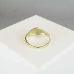 Gouden zegelring kleine model