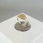 Goud zegelring kleine model