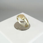 Gouden zegelring kleine model