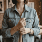 14 karaat wit en geel gouden ring