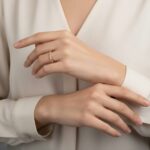 Gouden tros ring rosé goud