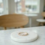 Gouden tros ring rosé goud