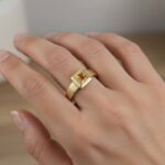 Christian ring met caré citrien