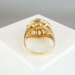18 karaat gouden ring met parel