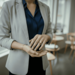 Gouden ring met 1 parel