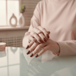 Gouden ring met parel en diamanten